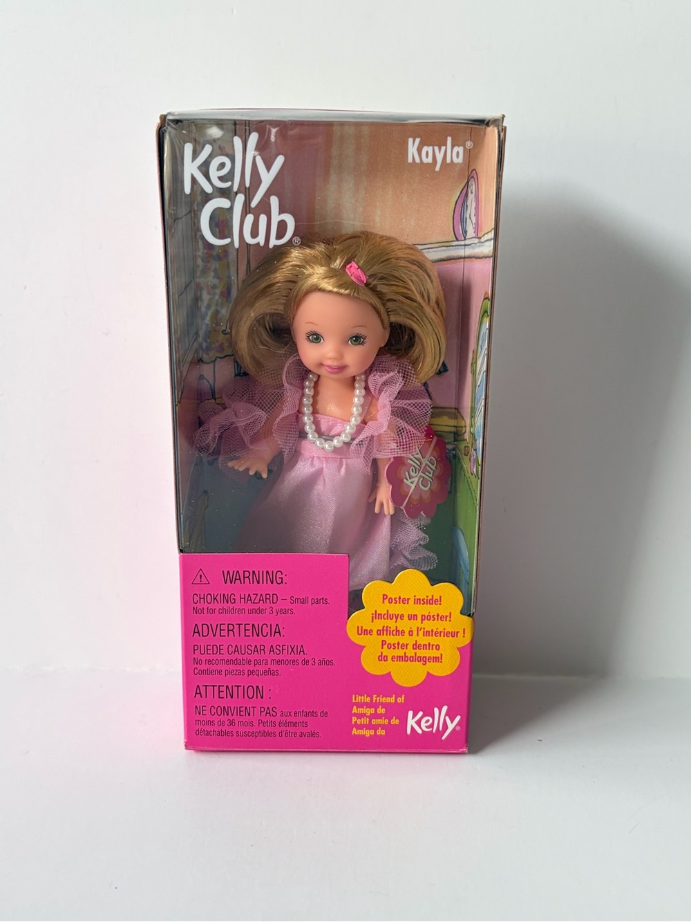 NIB Barbie Li'l Friends of Kelly Dress Up Kayla Doll